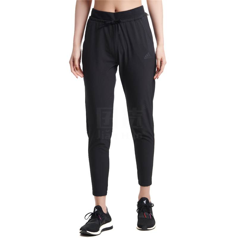 阿迪达斯Adidas 女裤针织保暖长裤跑步休闲运动裤FK3523