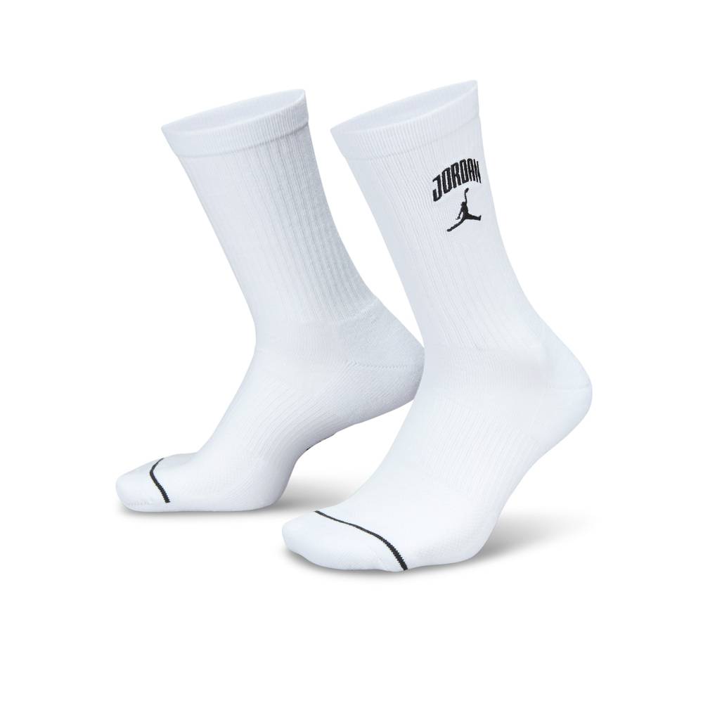 耐克NIKE 中性针织透气速干中筒运动袜HJ2434-100