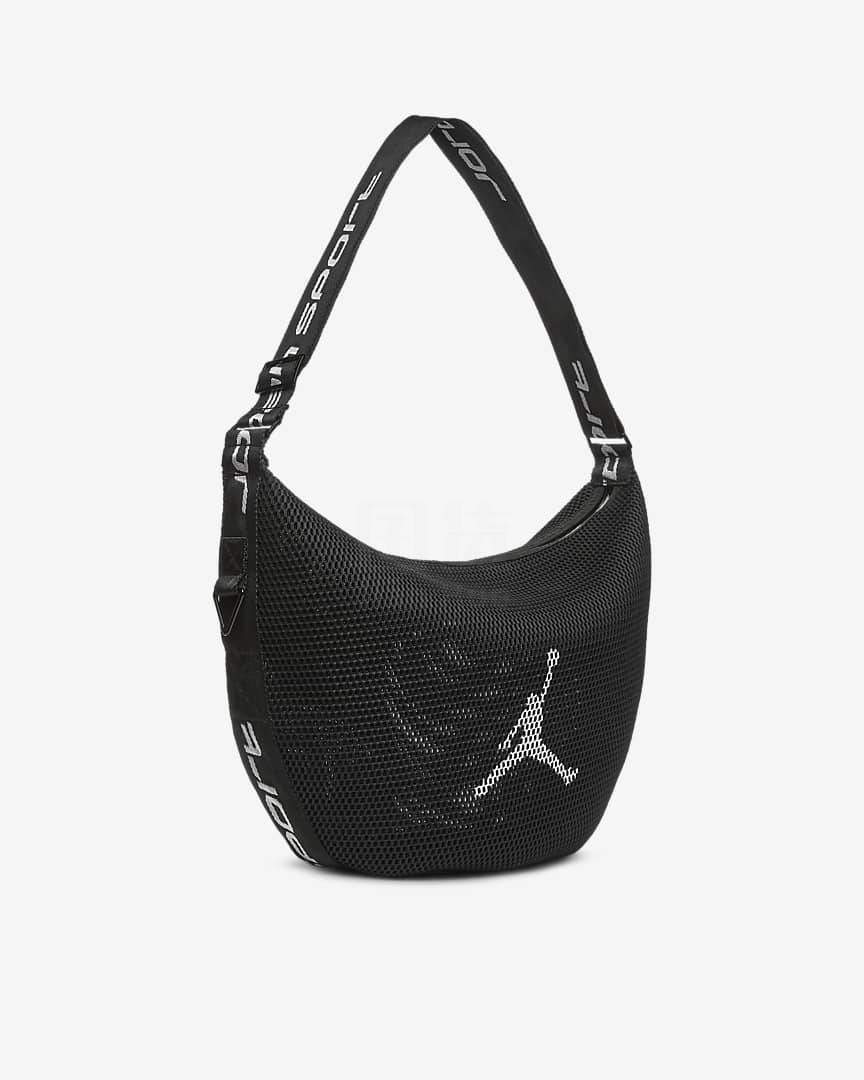 Nike耐克 中性款健身训练收纳休闲运动可调节肩带单肩包HQ7235-010