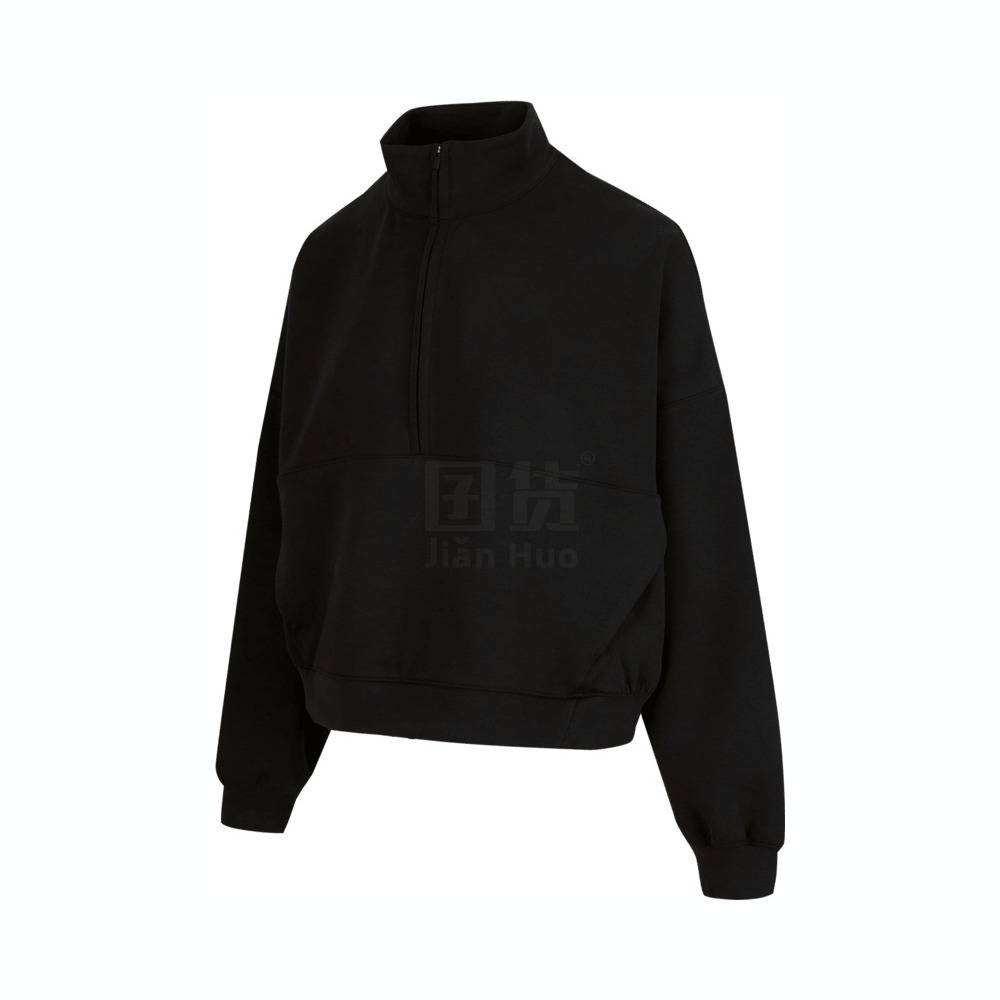 NIKE耐克 女时尚潮流运动休闲针织套头衫HQ8189-010