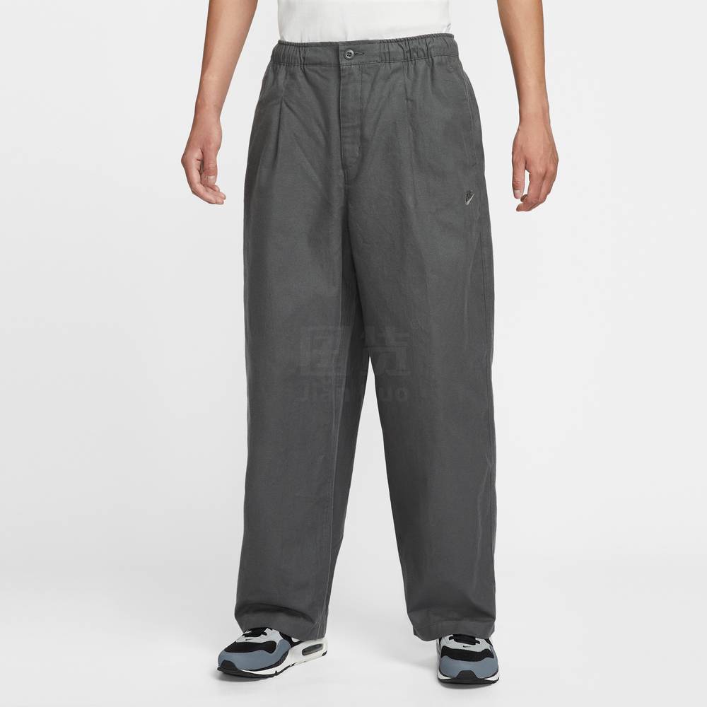 NIKE耐克 男子运动厚实灯笼裤宽松阔腿休闲直筒长裤HV1424-068