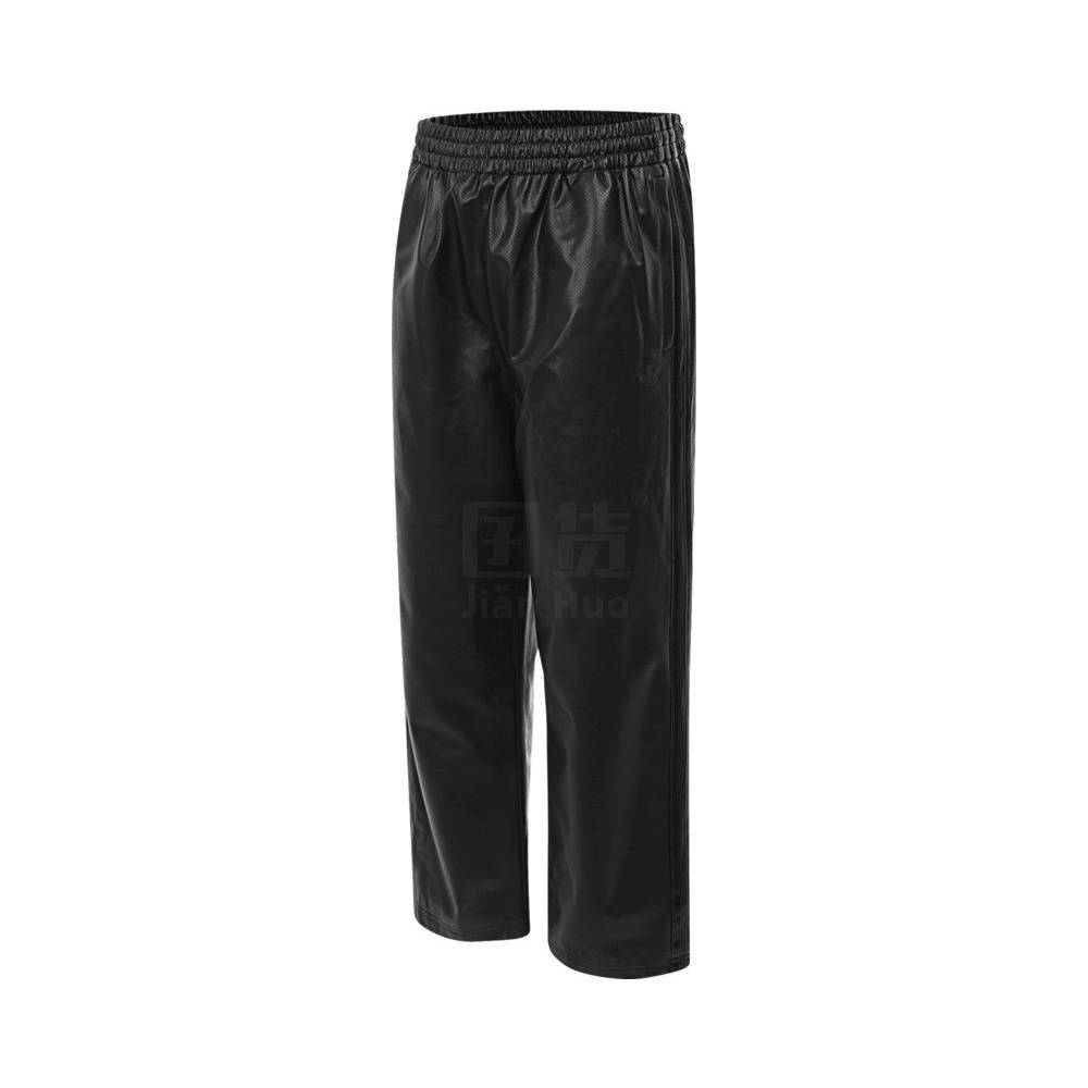 Adidas阿迪达斯三叶草 男子PREM TP皮运动休闲长裤JC8218